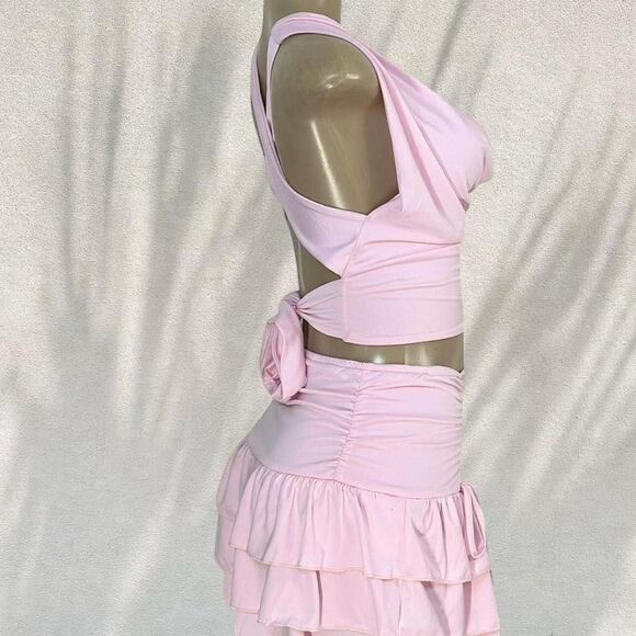 Pink Coquette Two-Piece Set - Picture 4 of 5